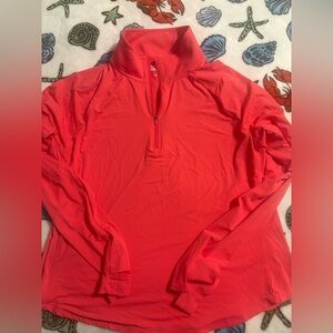Lands' End Bold coral Outerwear